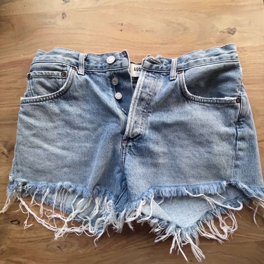 AGOLDE denim jean shorts, Parker, swapmeet wash, size 26 EUC